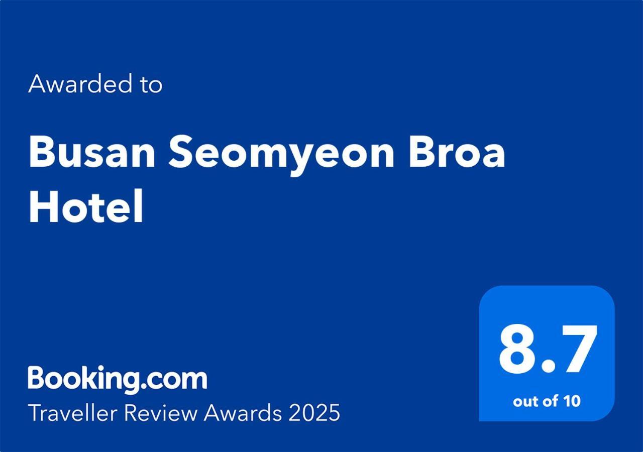 Busan Seomyeon Broa Hotel Kültér fotó